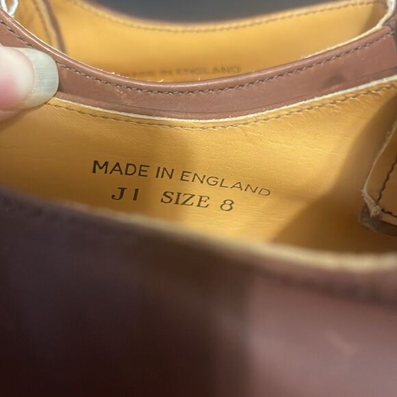 Vintage Dr. Martens AirWair 1461 NWT No Box Handmade in England Mens 8 Womens 10 - Picture 7 of 14